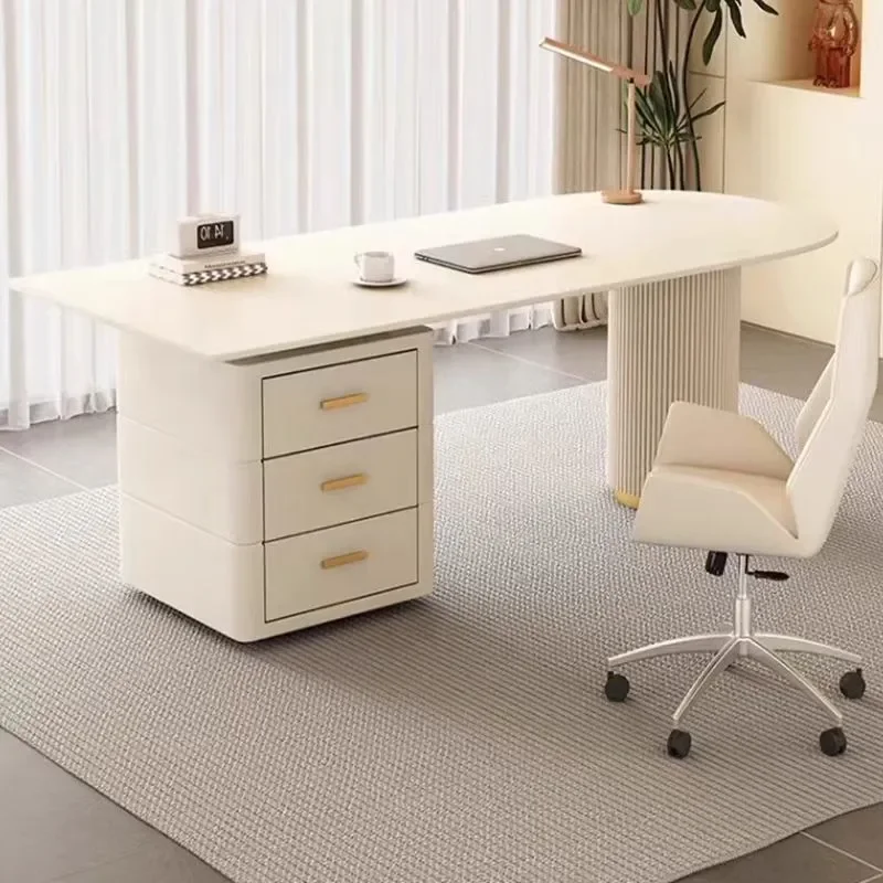 Modern Simple Light Luxury Rock Slab Beauty Reception Desk Manicure Table Medical Aesthetics Consultation Counter