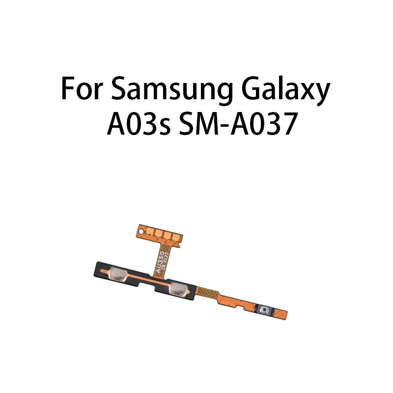 

Gefensi Power ON OFF Mute Switch Управление кнопкой громкости Гибкий кабель для Samsung Galaxy A03s SM-A037