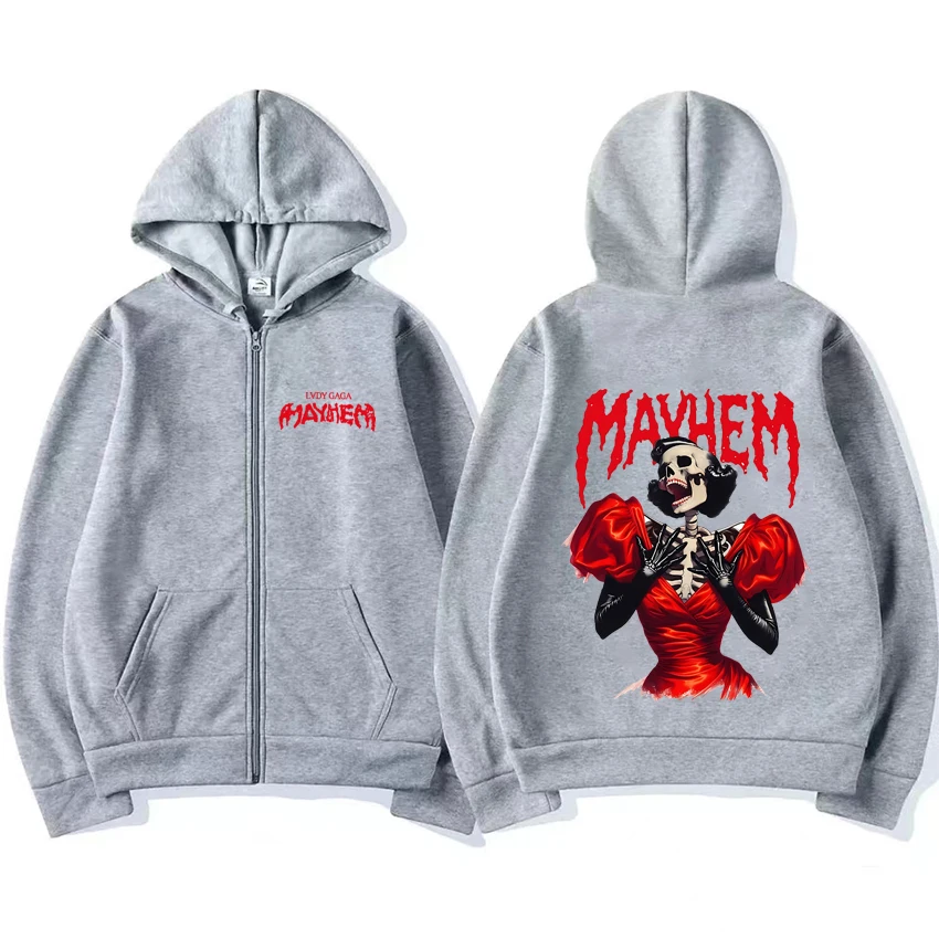 Mayhem Ball lady gaga fashion Hoodie Coat 2025 new Men's Women
