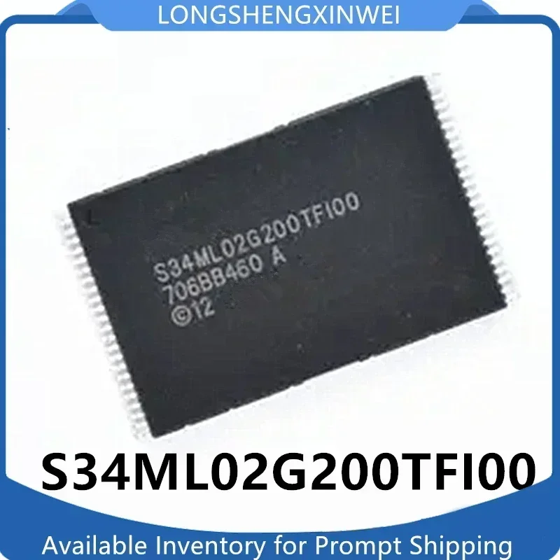 1PCS New  S34ML02G200TF100 S34ML02G200TFI00 Original Flash Memory Chip