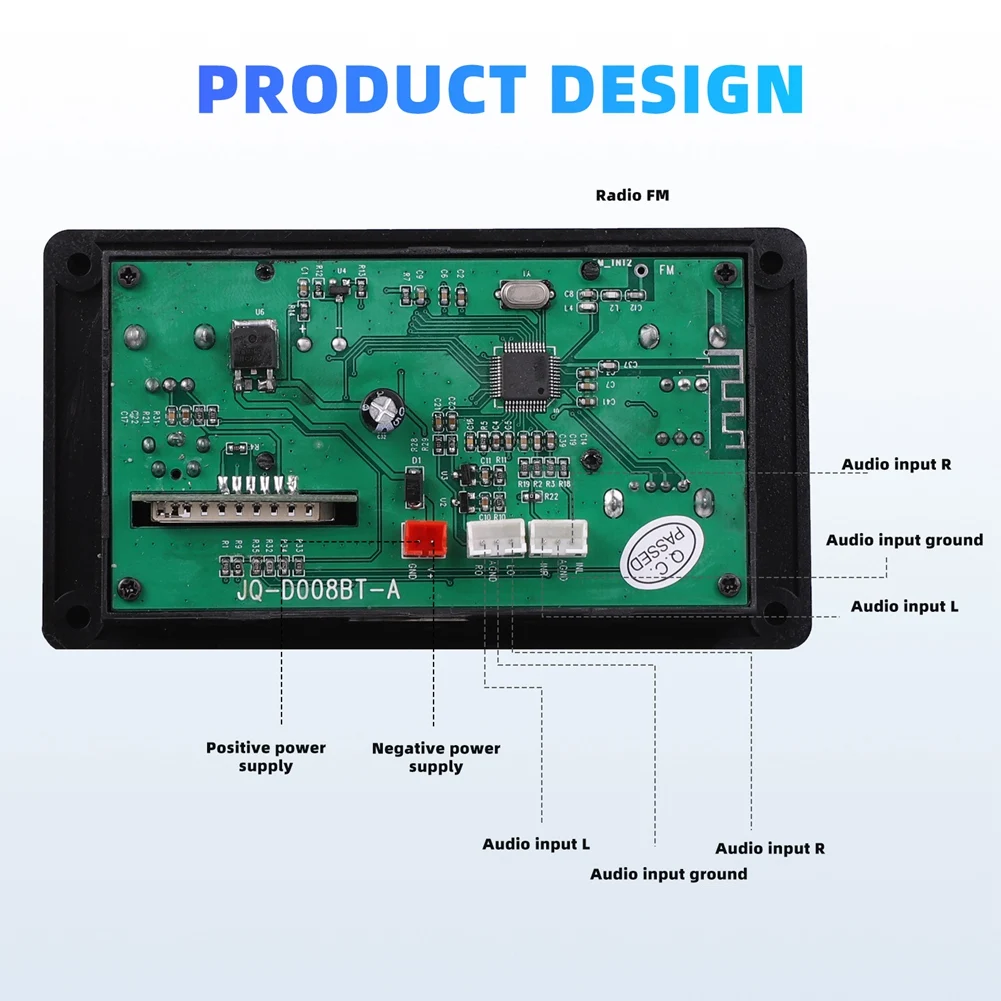 【a89z】-placa-decodificadora-bluetooth-50-mp3-com-suporte-para-gravacao-maos-livres-para-carro