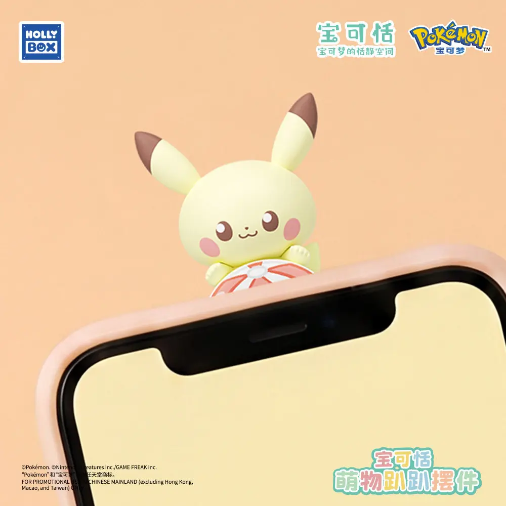 Hollybox Pokemon Blind Box Figure Pikachu Pvc Ornament For Car Dashboard Phone Stand Desktop Decoration - view 2