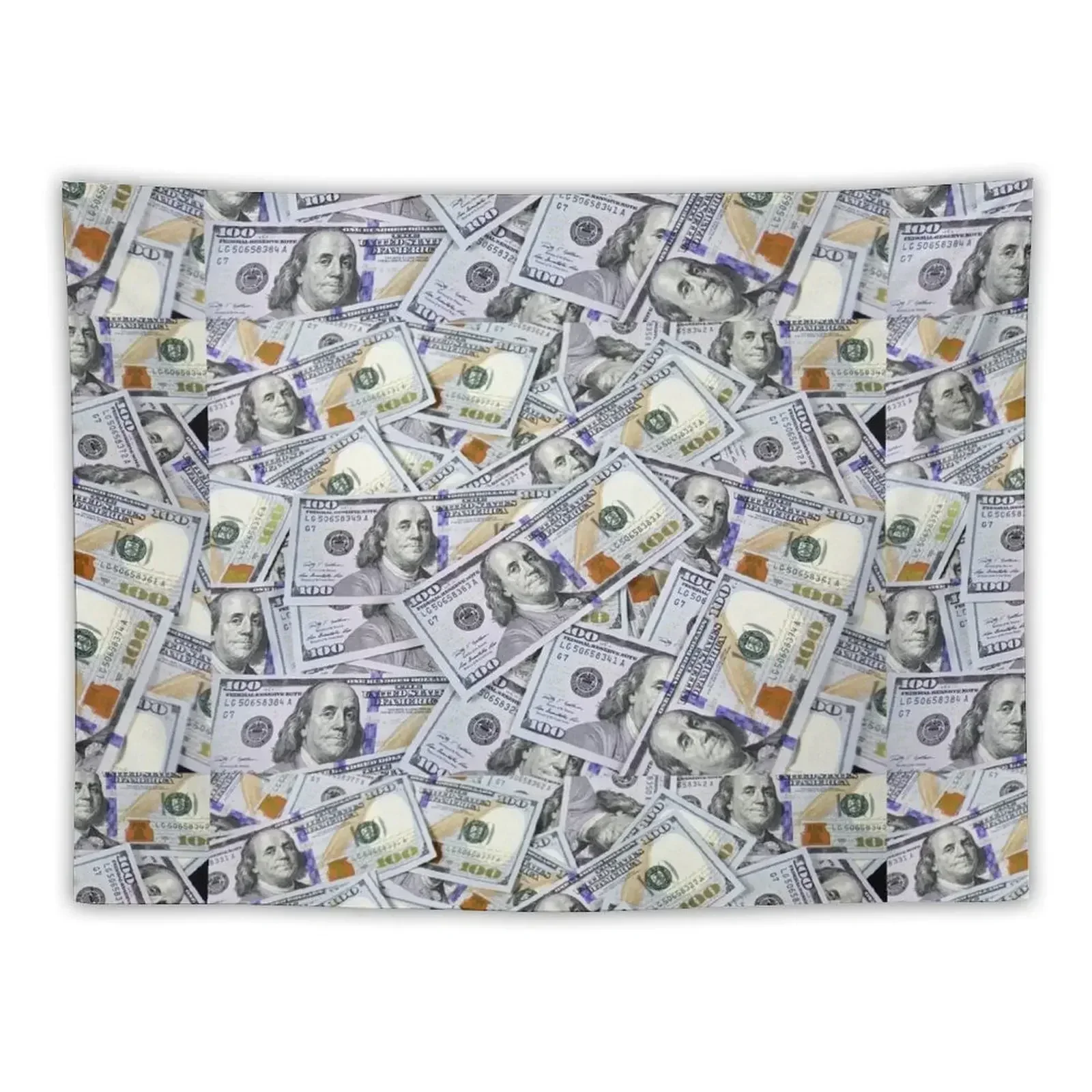 

One Hundred Dollar Bills Tapestry Room Decor Cute Anime Decor Tapete For The Wall Tapestry