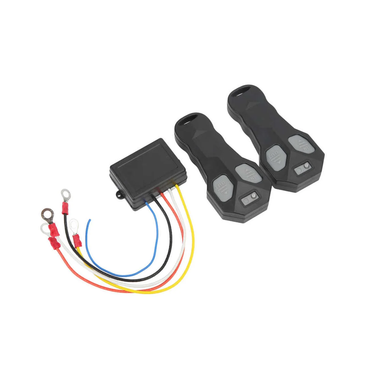 Kit telecomando per verricello Wireless che sigilla il Controller per verricello con pulsante in gomma per veicoli per camion ATV per auto