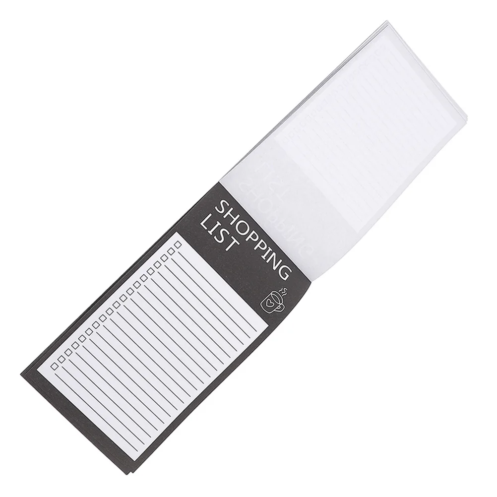 

Magnetic Notepad Unique Grocery List Pad for Fridge Thick Paper Easy Use Portable Planner Memo Pads Bright Color Practical