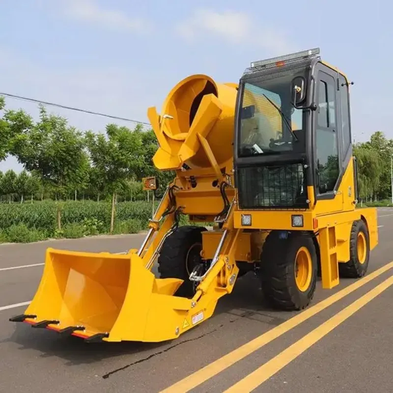 حار بيع الديزل الخرسانة خلاطات التحميل الذاتي شاحنة خلط الخرسانة المتنقلة ذاتية التحميل شاحنة خلط الخرسانة المتنقلة #5