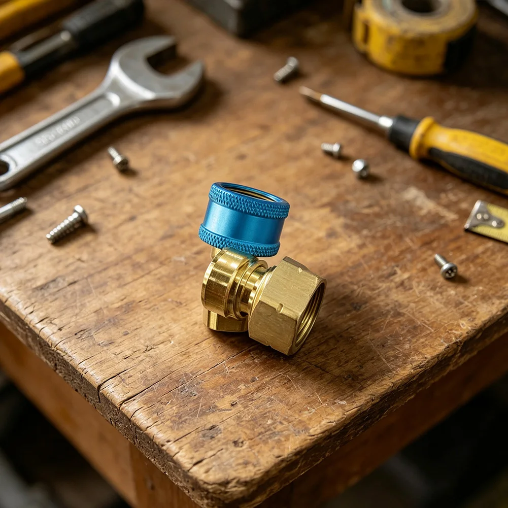 Gas Appliance Connector Brass Gas Fitting For Everyday Use Enhance Operational Safety Efficient Installation Design
