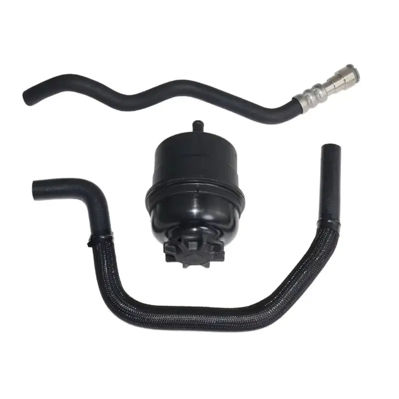AEA7-1Set Power Steering Hose+Fluid Tank Kit For BMW E46 M52 M54 325I 325Ci 328I 330Ci 32411094951 32411097164