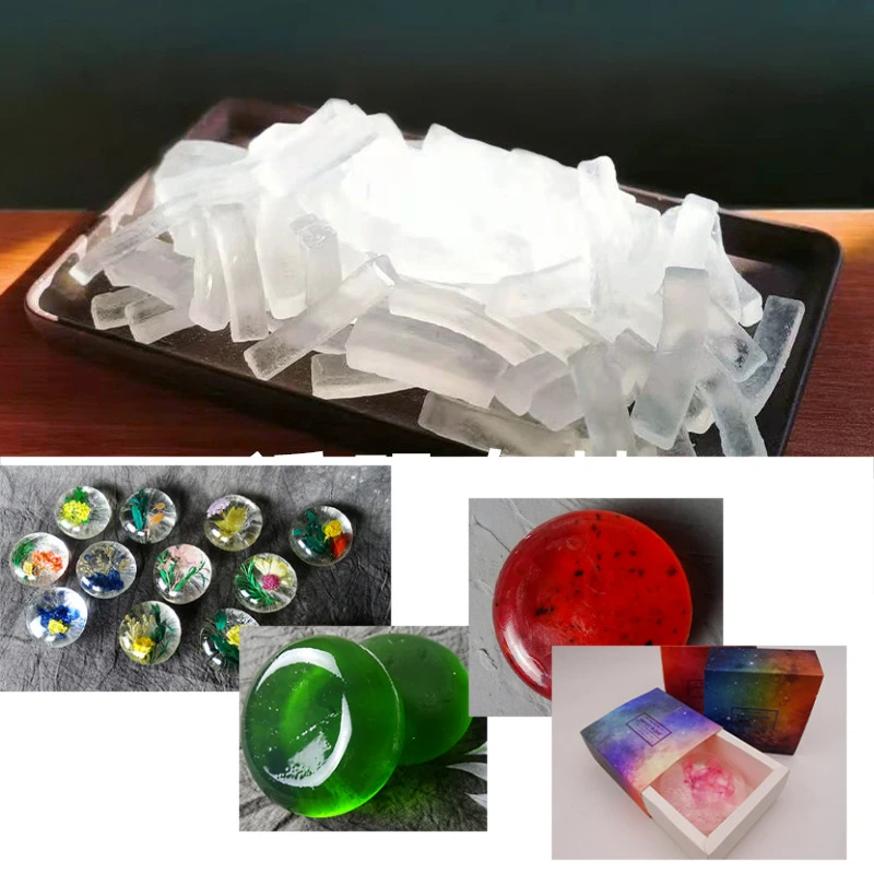 DIY Base Soap 1 Bag of Clear Soap Making Base Craft Kit Natura Soap Base Hand Soap Bar Base Soap Bar for Diy Organic Soap Bar
