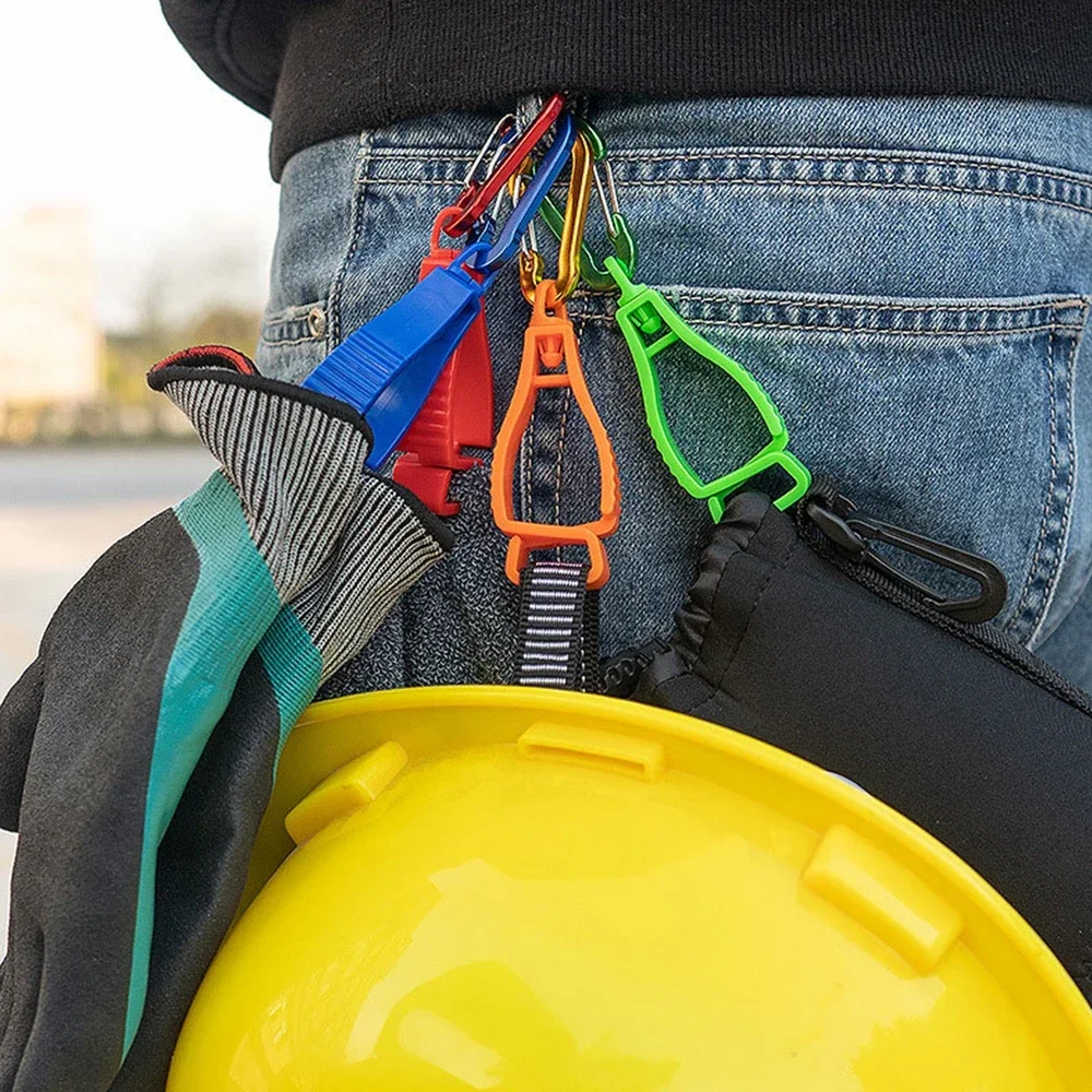 1PC Multifunktionale Handschuh Clip Halter Aufhänger Schutz Arbeit Arbeit Clamp Grabber Catcher Sicherheit Arbeit Werkzeuge Outdoor Handschuh Grabber Clip