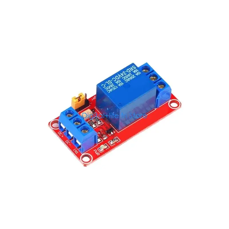 E06D Industrial 1 Channel Relays Module With Optocoupler Isolation And Stable 5mA