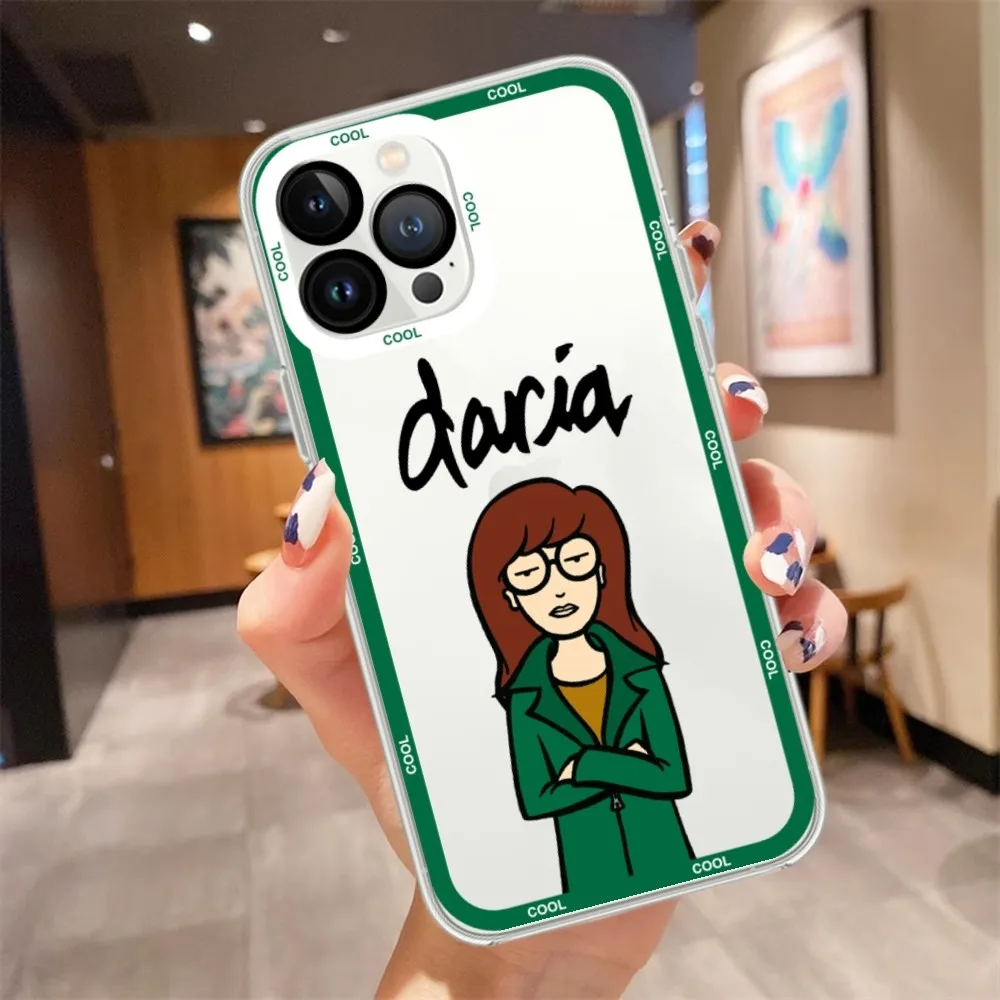 D-Daria cool Phone Case  For iPhone 15 13 14 12 11 Pro Max X XR XS Max