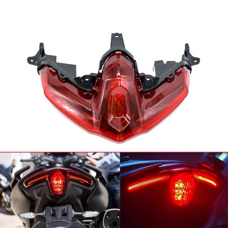 Motorcycle Rear Tail Brake Lamp Rear Tailight Shell For Yamaha TMAX560 2020 2021