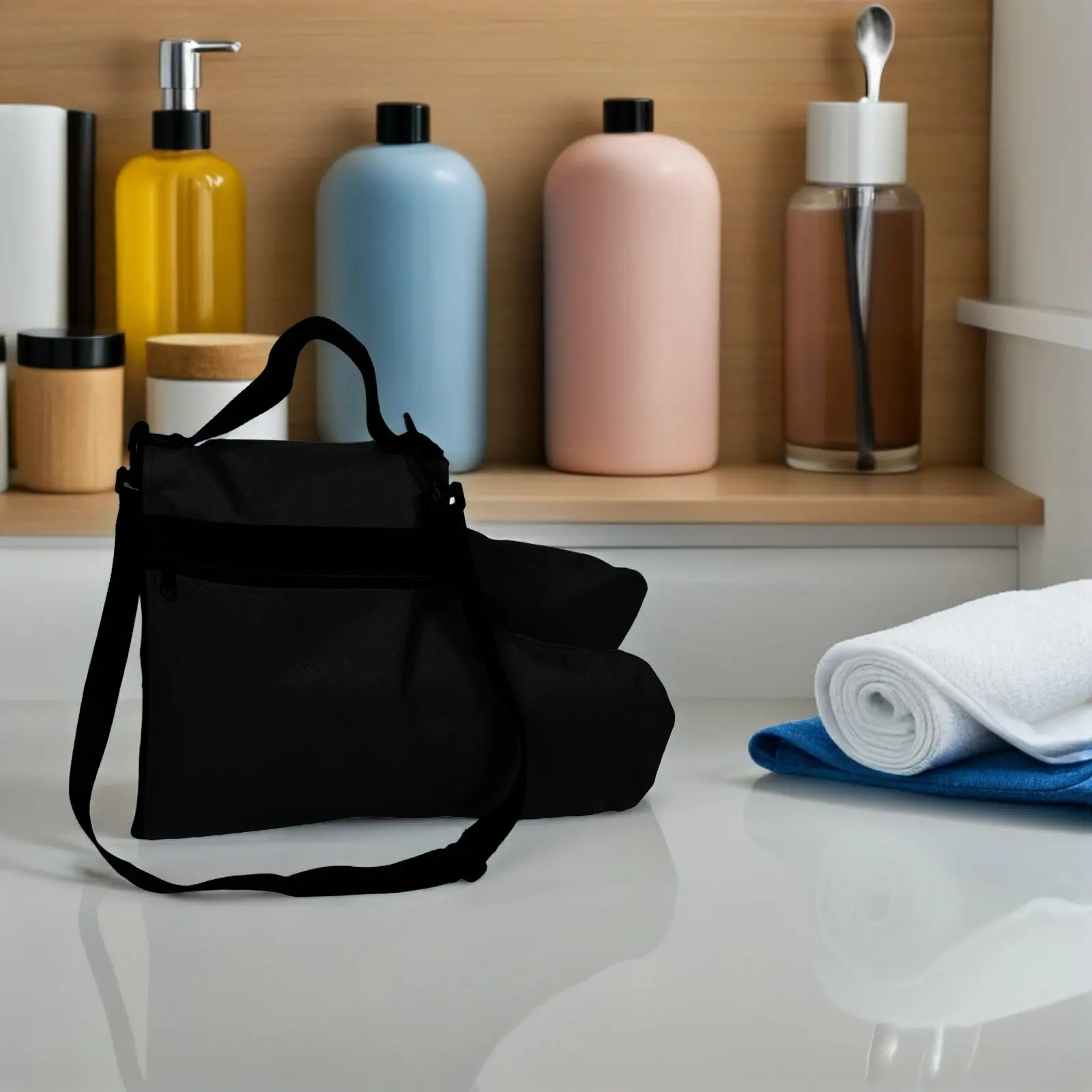 

Сумка для роликовых коньков фиолетовая с регулируемым ремнем, органайзер для хранения обуви, чехол для роликовых и ледовых коньков, для занятий спортом на открытом воздухе