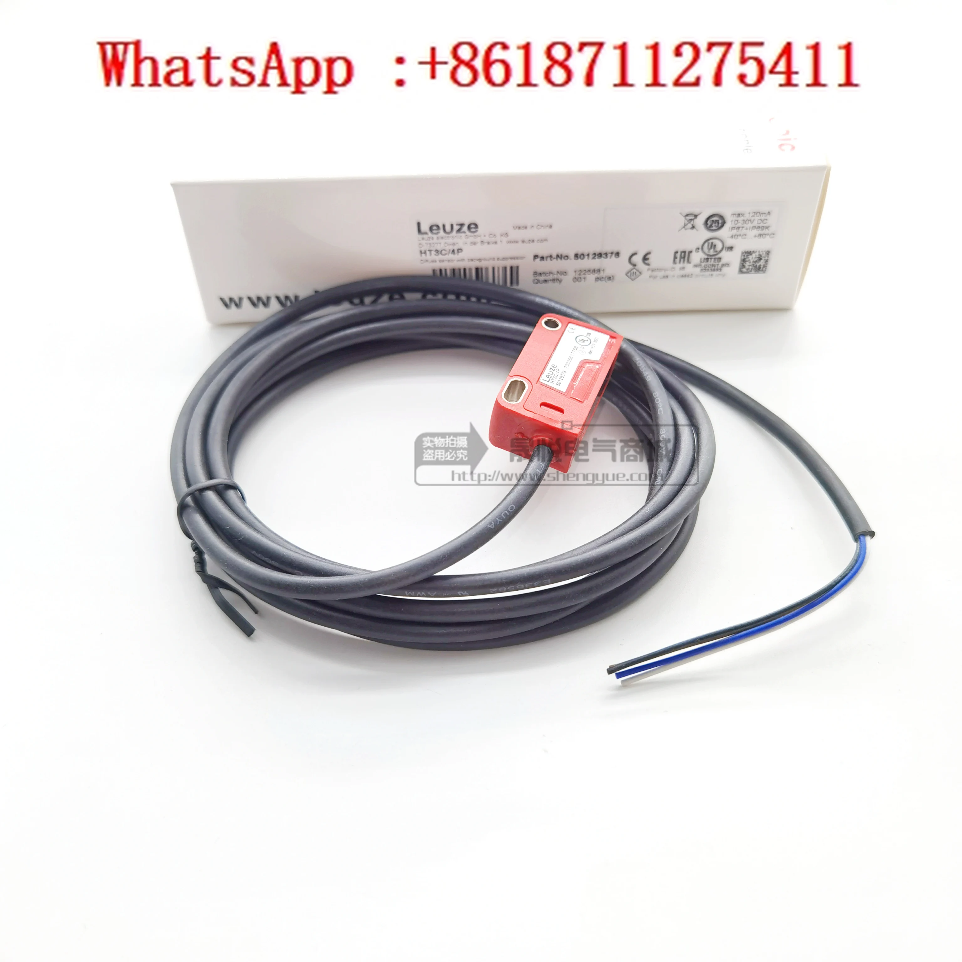 

Original genuine German Laoyi test photoelectric switch HT3C/4P ET5.3/2N background suppression sensor