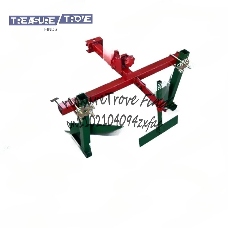 

Walking Tractor with Ridging Plough Double Row Furrowing Plough Ridging Ditching Machine Ridging Fertiliser Plough