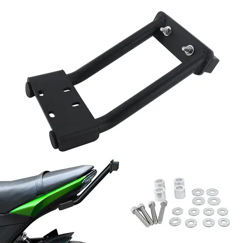 Motorcycle Scrape Bar Tail Bar With Subcage Rear Rack Stunt Protection Z125 Z125 Pro 2017-2021 2022 2023 2024 For Kawasaki