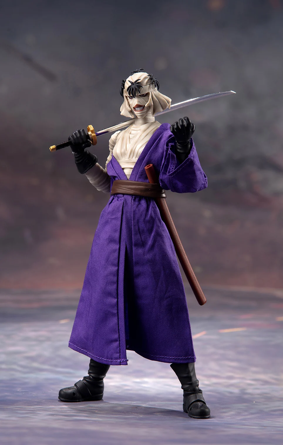 2023 Dasin GT Great Toy Rurouni Kenshin Shishio Makoto Moveable PVC Figure Model Toys For Boy Gift