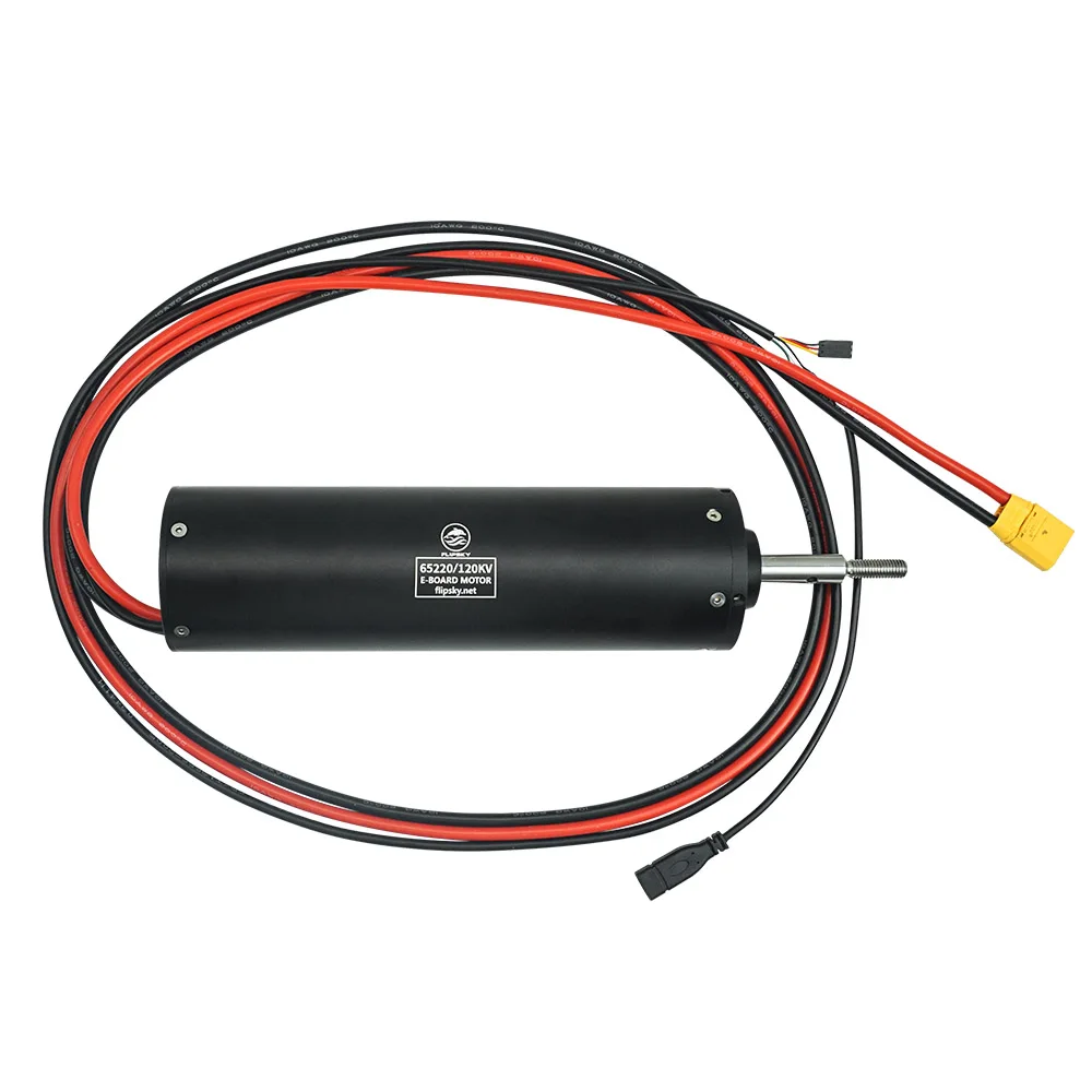 

Flipsky IP68 65220 Motor 120KV 6000W 84V Integrated ESC BLDC Motor ESC 2-in-1 Combo for Surfing Boat Underwater Thruster