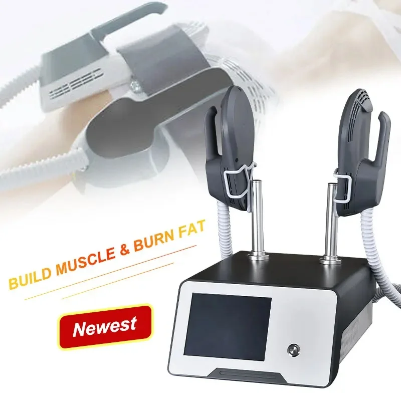 Powerful Tesla 2 Handles Body Ems Body Sculpting Machine For Muscle Building
