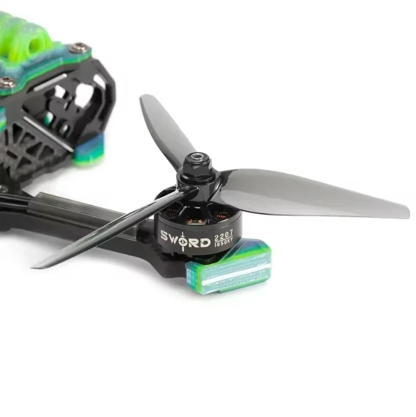 FlyFishRC Sword 2207 1850KV 1950KV 2050KV 6S Bürstenloser Motor, kompatibel mit HQProp Gemfan 5-Zoll-Propeller für FPV RC Racing