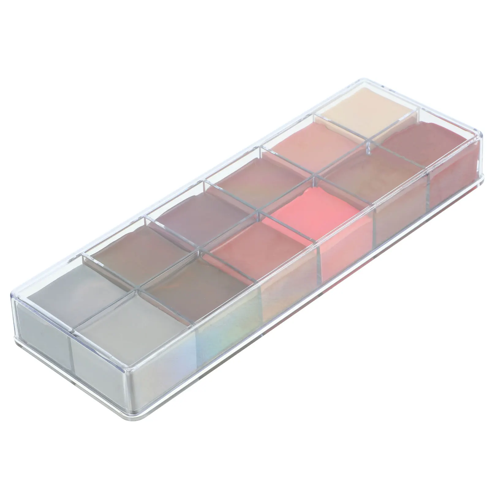 

Flash Color Face Body Paint Palette Safe Non-Vibrant For Halloween Party Stencils Easy Apply Organized