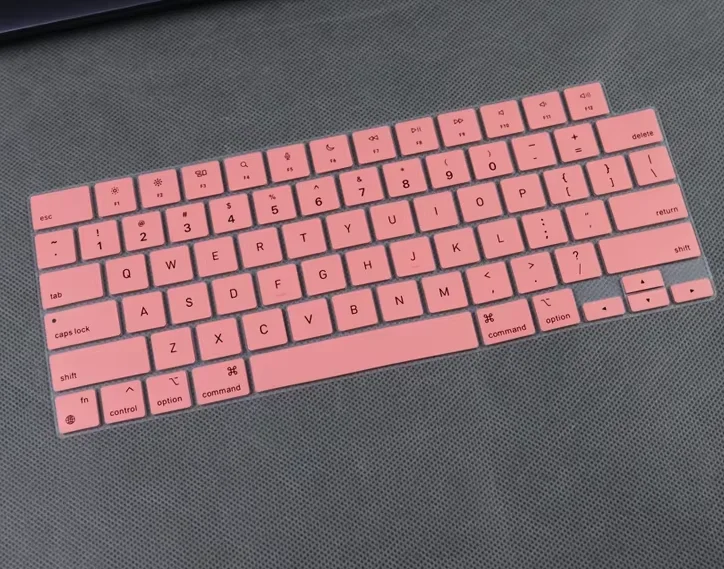 

Силиконовый чехол-накладка для клавиатуры MacBook Pro 14" с чипами M1/M2/M3/M4/M5 Pro/Max (A2442 A2779 A2918 A2992 A3112/A3185/A3401 A3434)