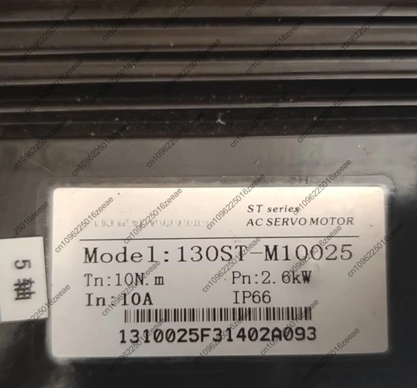 Servo Motor 130ST-M10015 2.6KW 10.N.m 10A Straight Shaft 21 Test OK