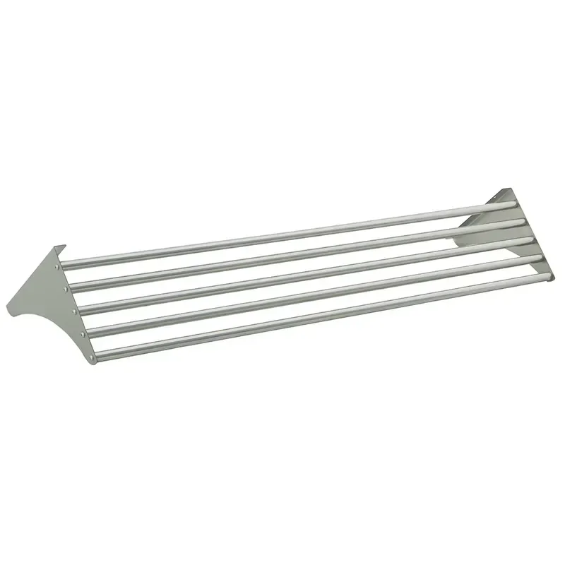 Tubular Stainless Steel Wall Shelves Can Bear Weight, Suspend, and Place Heavy Objects