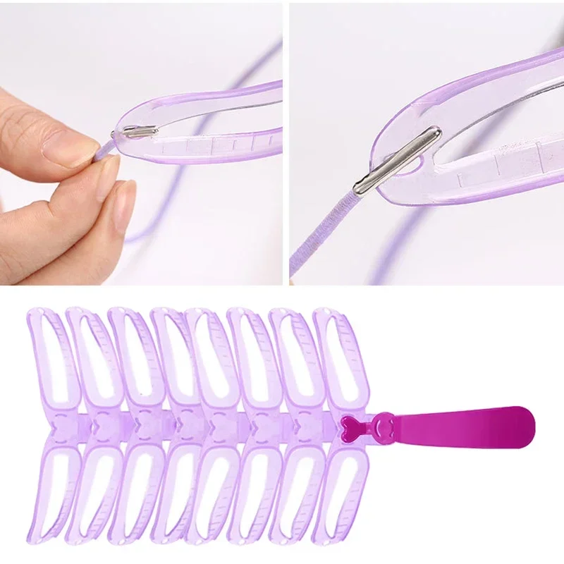 vvocci 3D Eye Guide Card Modified Brow Drawing 8Pcs Reusable Eyebrow Stencil Mold Beginner PVC Thrush Template Makeup Tools