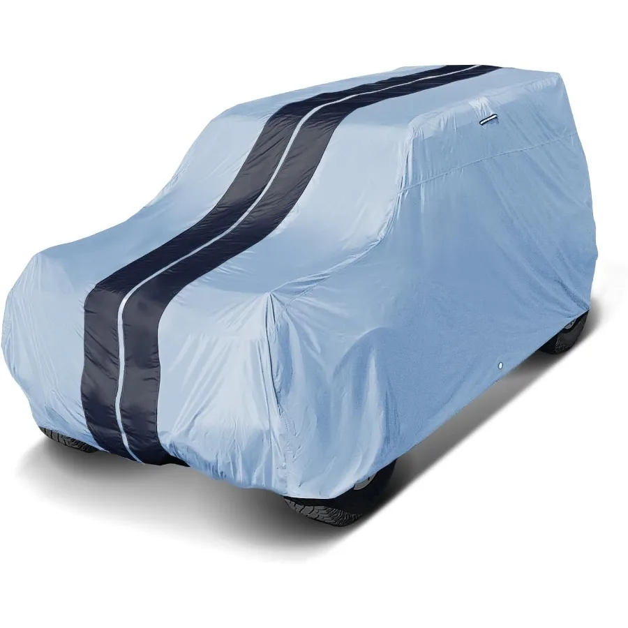 

Custom SUV Cover for Jeep DJ6 1967 Waterproof AllWeather Rain Snow UV Sun Protector Full Exterior Indoor Outdoor Car Cover (Str