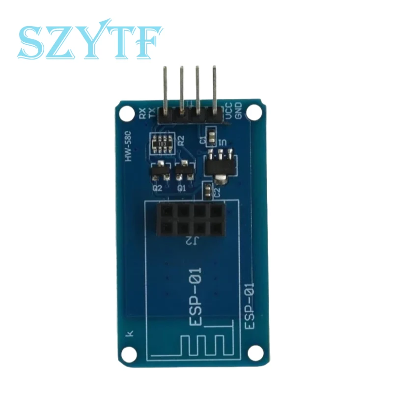 ESP8266 ESP-01 ESP01S Serial Wireless WIFI Module For Arduino Transceiver Receiver Adapter Board Raspberry Pi UNO R3 One 3.3V 5V