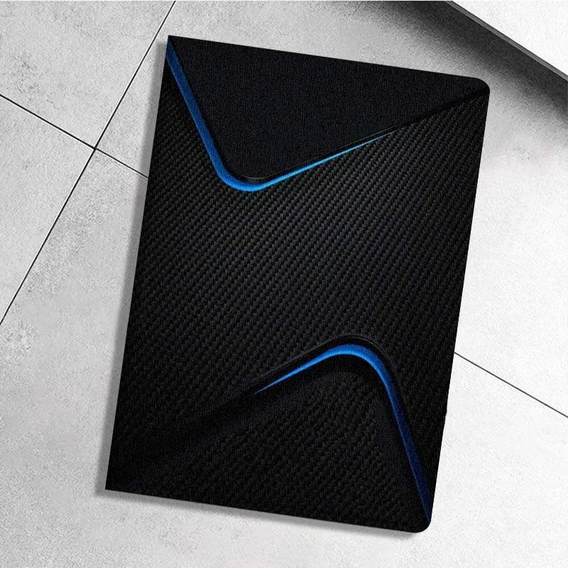 حافظة كمبيوتر لوحي فاخرة من ألياف الكربون لهاتف Xiaoxin Lenovo Pad Tab K10 K11 M10 P12 P11 Pro GT Gen2 Plus Legion Y700 Y900 12.1