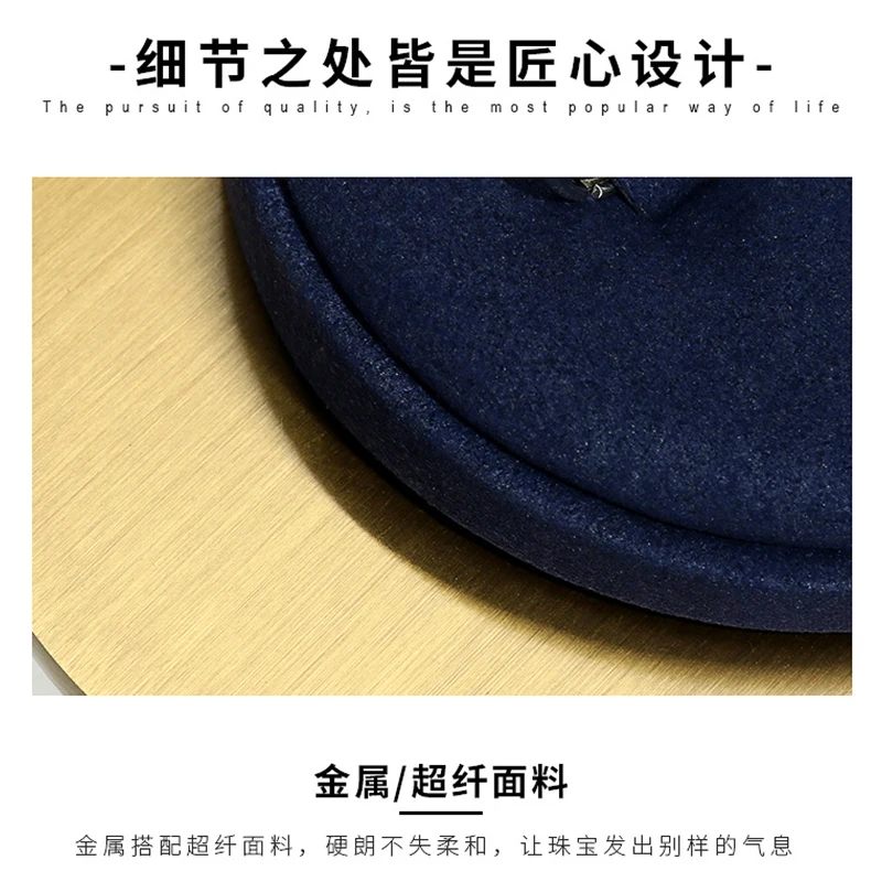 نافذة عرض المجوهرات والدعائم الراقية، وحامل عرض قلادة الصورة، والأقراط، والخواتم وحامل عرض المجوهرات #3