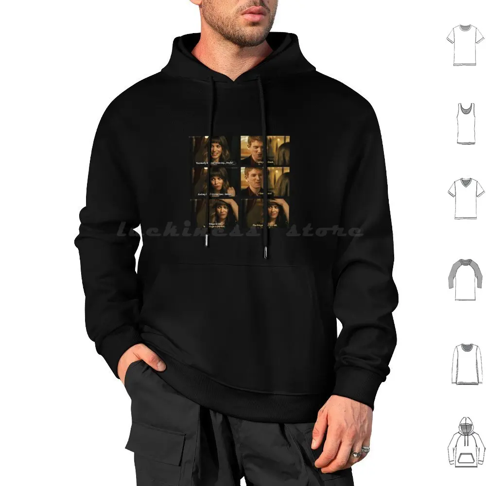 About Time-Image Hoodies Long Sleeve About Time Movie About Time Movie Film Rachel Mcadams Domhnall Gleeson About Time