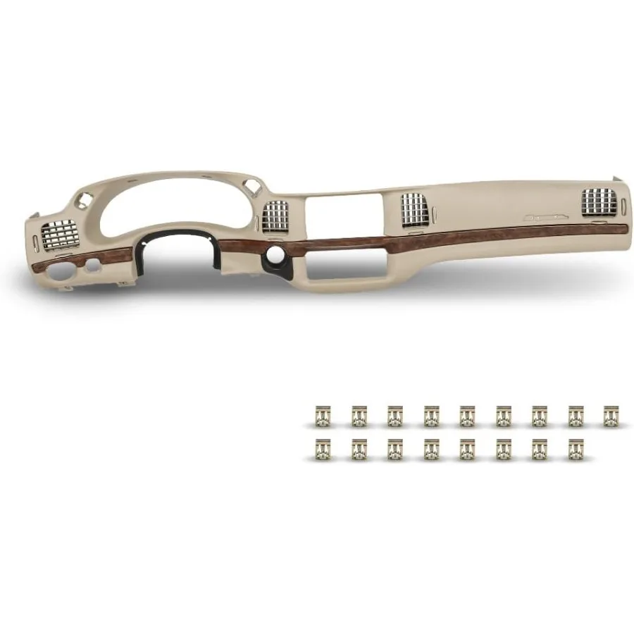 

ANDPLAY Dash Bezel, накладка спидометра приборной панели для Chevy Impala 2000-2005, коричневый, обновленный аксессуар для внутренней приборной панели En