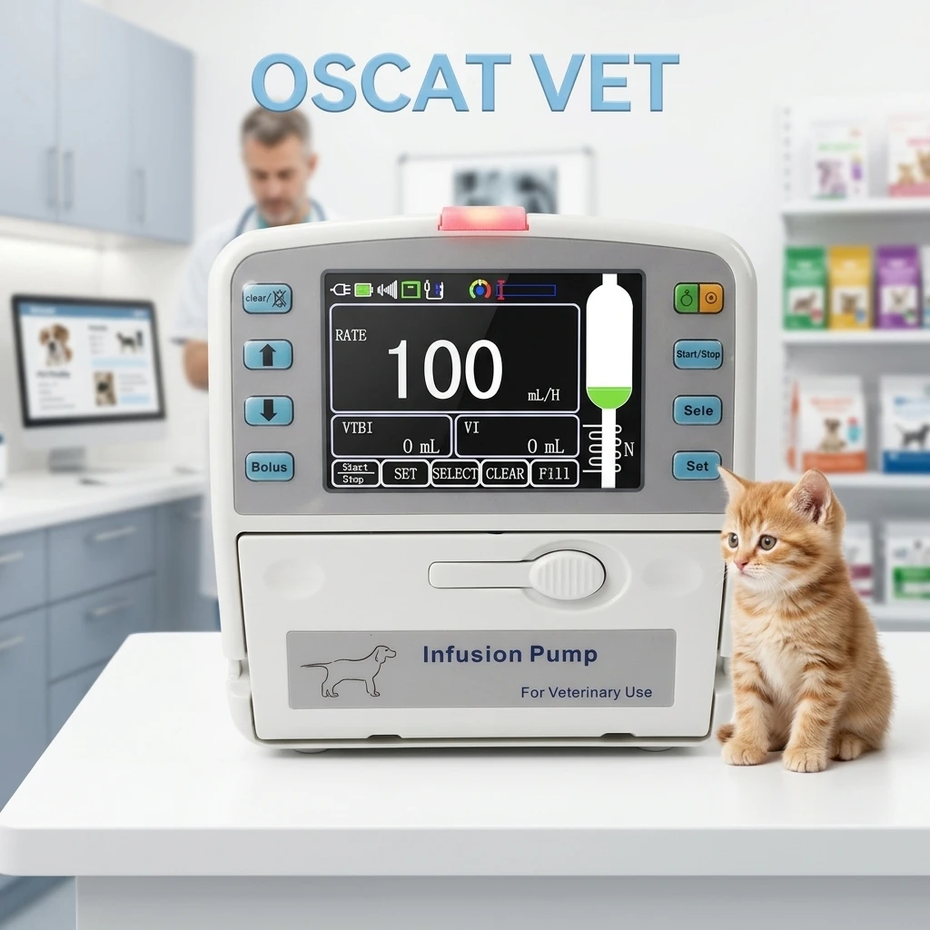 Veterinary Infusion Pump - Bomba de Infusión Veterinaria OSCAT con