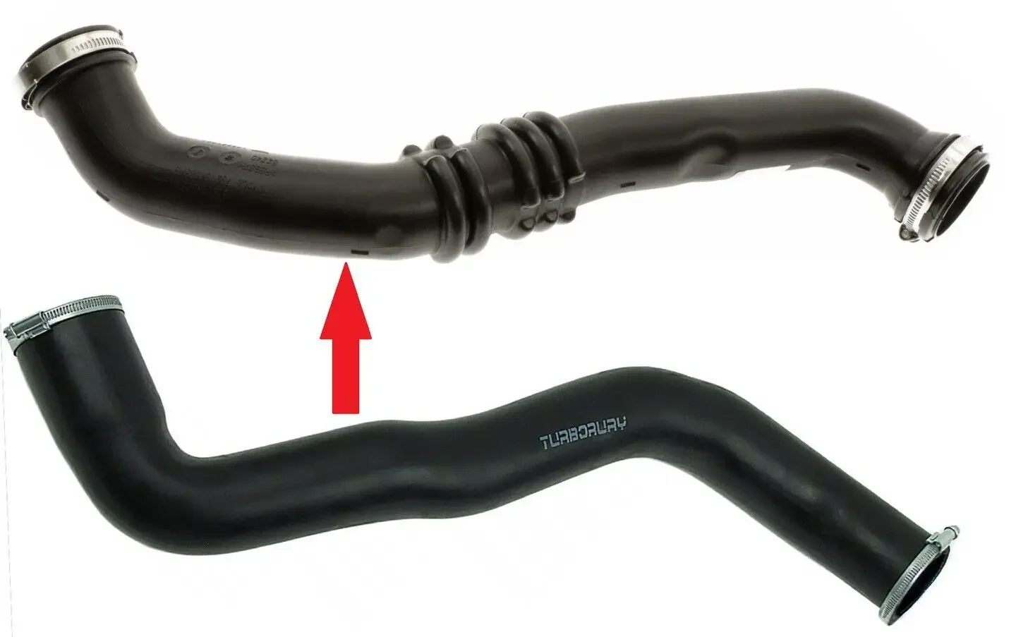 Intercooler Turbo Hose Pipe For Ford Mondeo MK4 2.0 TDCI 7G916K683AA 1468764 Engine Boost Charge Air Replacement Car Accessories
