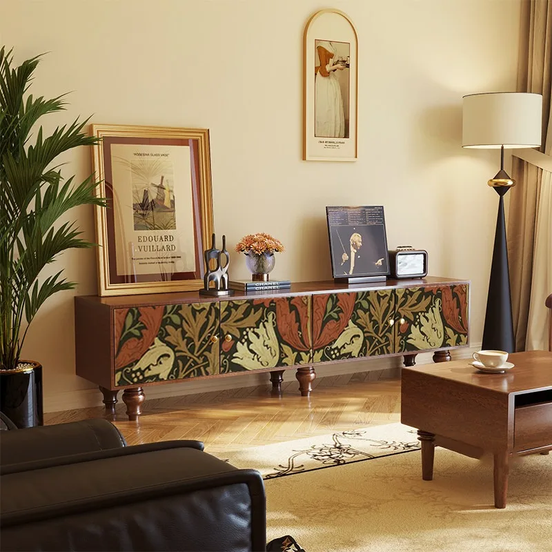 

Современная тумба под телевизор в скандинавском стиле, минималистичный дизайн, модная и элегантная мебель для гостиной