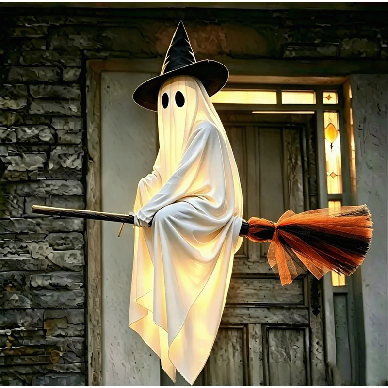 Escobas Voladoras de Halloween - Lighting Decor House reseña y precio