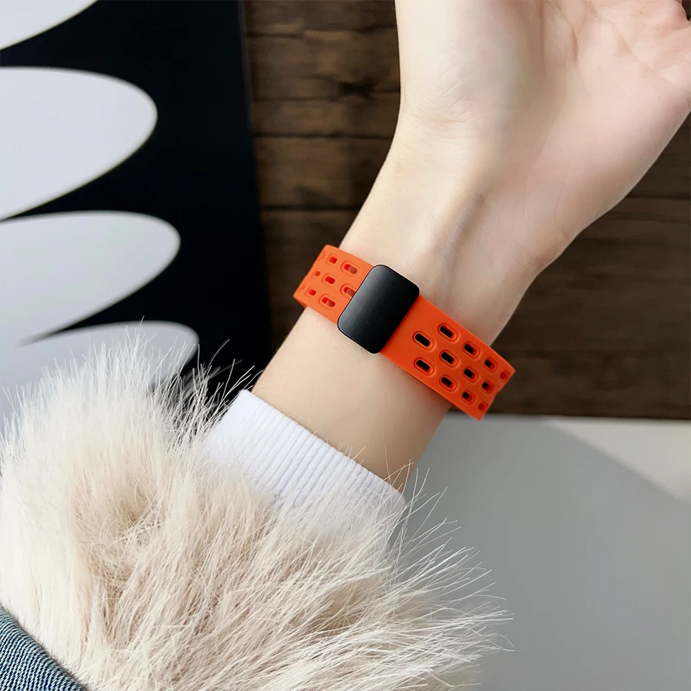 Weiches Silikonarmband für Xiaomi Mi Band 9/8, Correa-Armband, Handgelenk, Mi Band 8, Sport, wasserdichtes Ersatzarmband für Xiaomi Band 9 – Detail 10