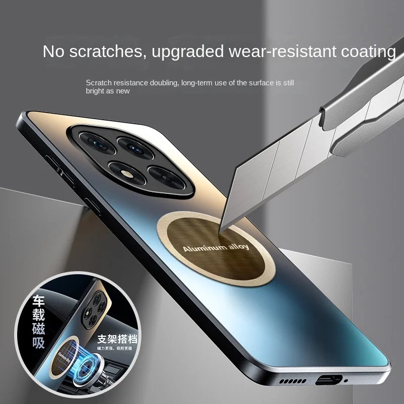 For Xiaomi POCO X7 Case Hard AG Matte Magnetic Protective Back Cover Phone Case For Xiaomi POCO X7 5G X 7 Full Cover Phone Shell