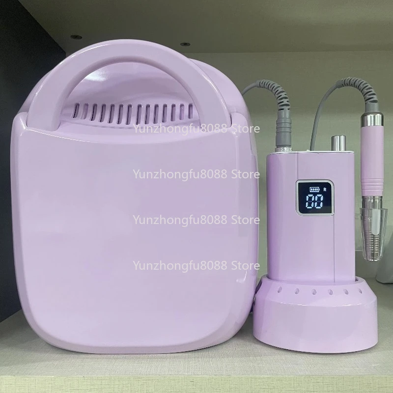 

Новейший профессиональный вентилятор для отверждения, УФ-светоизлучающий диод для ногтей, беспроводная зарядка, розовый профессиональный гель для отверждения