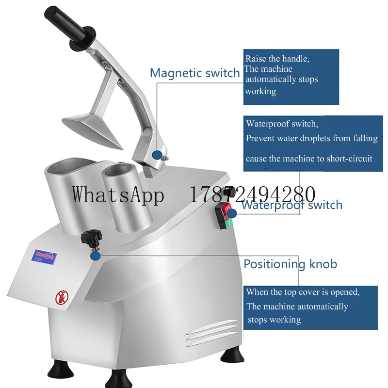 Vegetable Shredder Electric Chopper Multi-function Food Cutter Dumpling Stuffing Ginger Garlic Chili/Meat Stuffing Machine