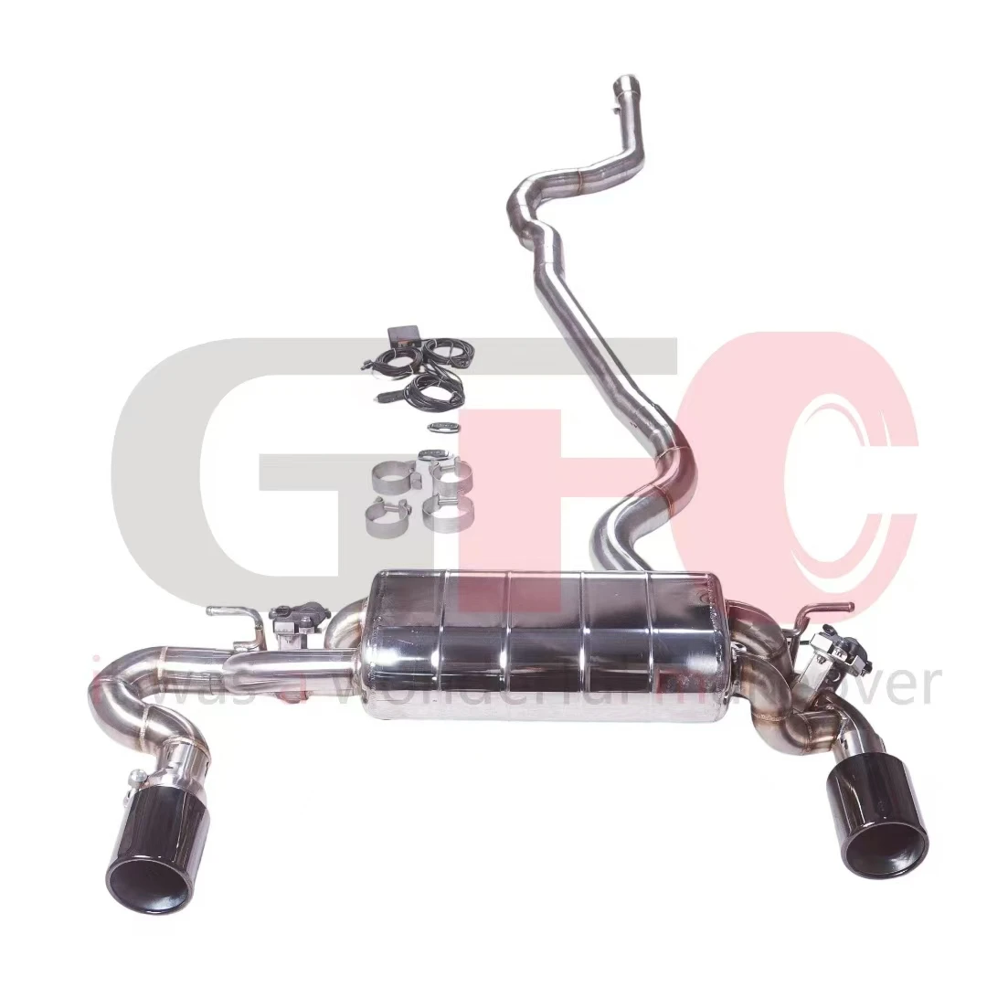 

【 Customized Product 】304 stainless steel exhaust system, BMW 220 F22 B48 2.0T valve-controlled muffler and exhaust pipe