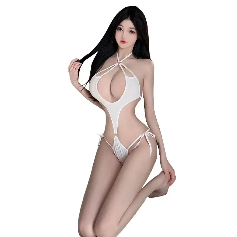 مثير امرأة الملابس الداخلية لممارسة الجنس مفتوحة المنشعب عارية الذراعين الاباحية ارتداءها المثيرة زي فستان بيبي دول النساء ملابس خاصة الاباحية تأثيري