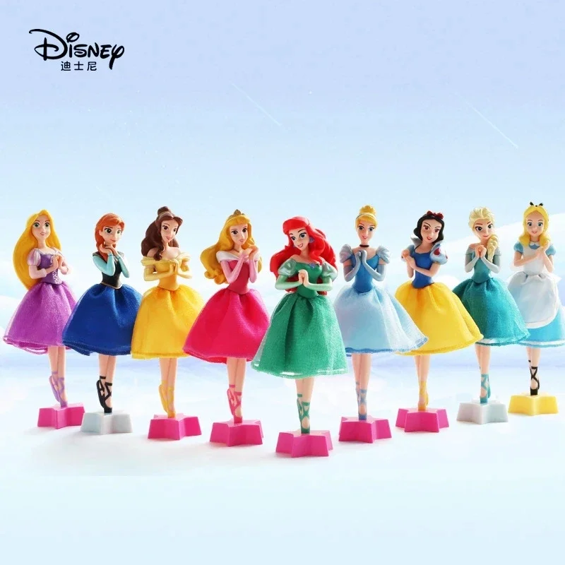 Genuine Mini Snow White Hair Princess Cinderella Escape Polly Cute Gift Tabletop Ornament Collectible Model Toys