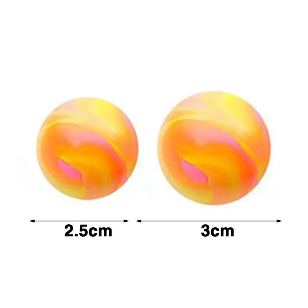 Spielzeit Bälle 10 stücke gemischte Farbe 25/30mm Gummi bälle Vending Spender Spaß springenden Ball Spielzeug für Kinder Weihnachten