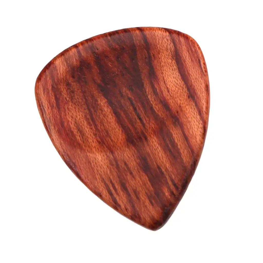 Rosewood Wood Electric Guitar Picks, Perfect for Electric Acoustic Classical and Bass Guitars and Even for Ukulele