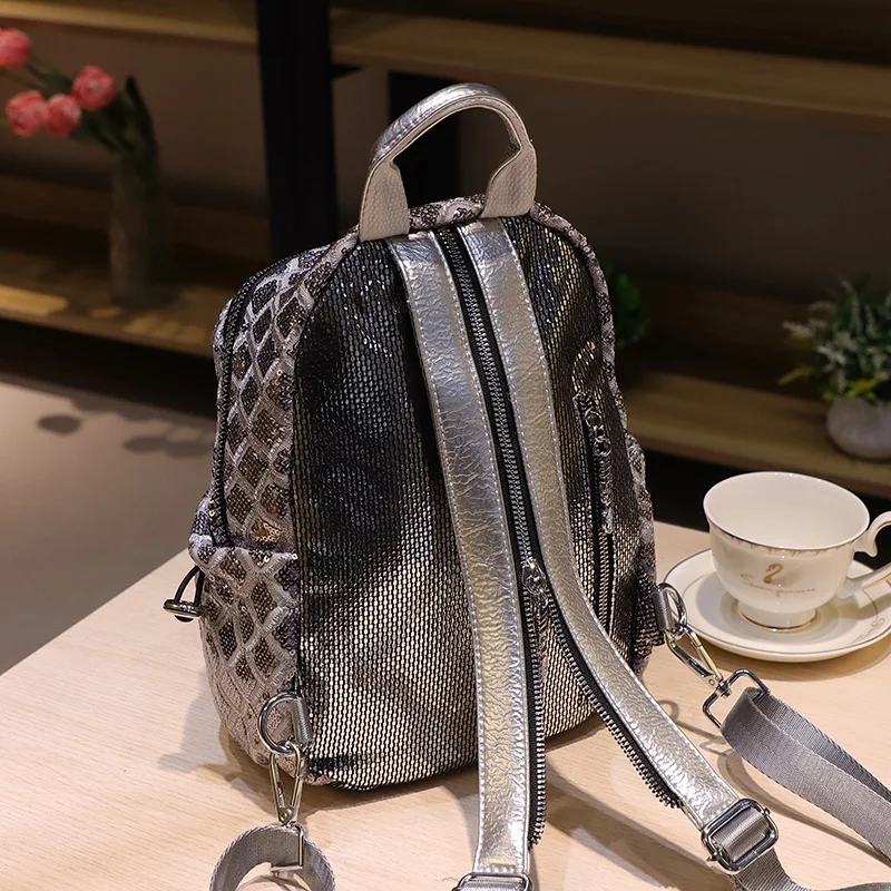 Zaino di design di lusso da donna antifurto Sac A Dos Femme Borsa a tracolla Mochilas Femininas di grande capacità